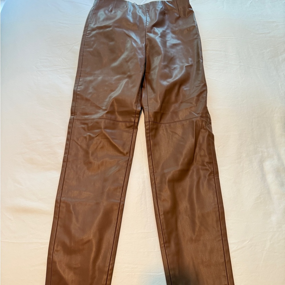 Zara Women's Chocolate Brown Dress Pants